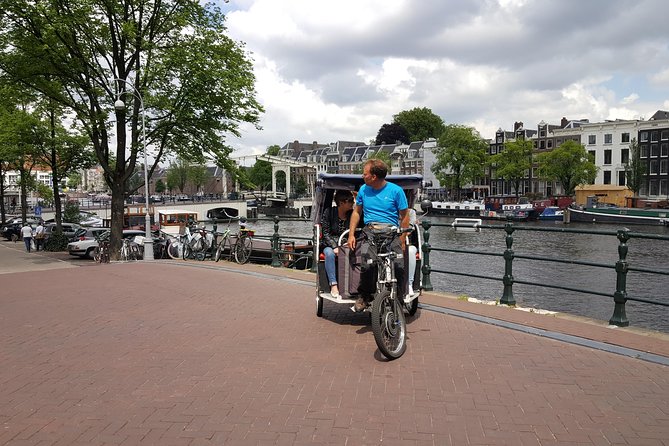 1,5 hours Amsterdam Rickshaw Tour - The route logic: Canal Ring + Jordaan-style streets