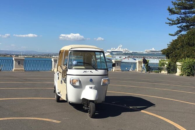 1 hour Calessino/Tuk tuk Tour to Syracuse or Ortigia Island - Calessino Ape cars: a fast, fun way to see Ortigia