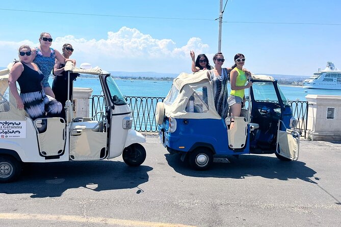 1 hour Calessino/Tuk tuk Tour to Syracuse or Ortigia Island - Price for up to 4: what you get in value terms