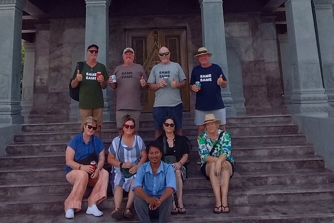 10 Stop Phnom Penh Tour by Tuk-Tuk, includes S21 & Killing Fields - Independence Monument to the Cambodia–Vietnam Friendship Monument: quick stops with context