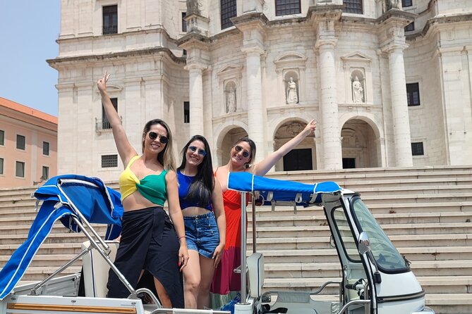 2-Hour Private Historic Lisbon Tour by Tuk Tuk - A fast, friendly way to see Lisbon’s biggest moves