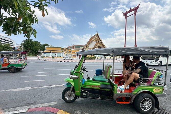 2 Hours TukTuk Adventure Bangkok Highlights - Loha Prasat (Metal Castle): iron spires and a calmer feel
