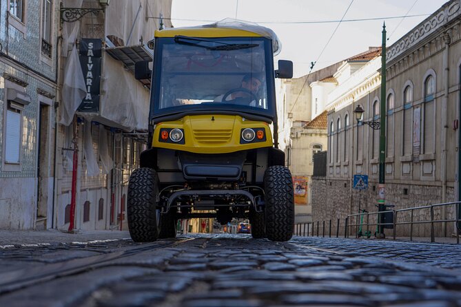 2h Lisbon Electric Tuk Tuk Tour + 2h Sunset Sailing Boat Trip - Mouraria and Escadinhas de São Cristóvão: the multicultural Lisbon warm-up
