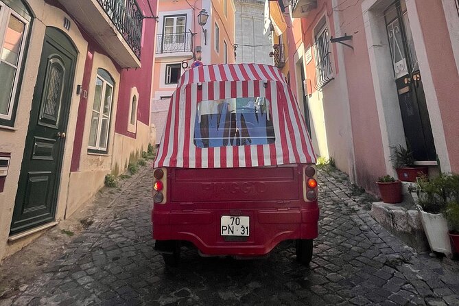 2h Lisbon Private Historical Center Tour by Tuk Tuk - Churches, architecture, and the ticket reality