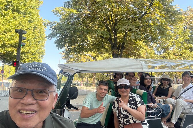 4 Hour Grand Paris Tour by Electric Tuk Tuk See Almost Everything - Luxembourg Gardens and the Observatory: a calm break inside a busy route