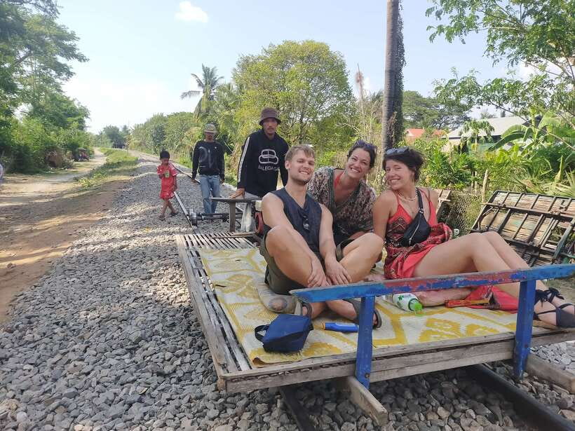 A Day TukTuk Handicrafts Bambootrain Killing&BatCaves,Sunset - Key Things You’ll Remember From This Battambang Day