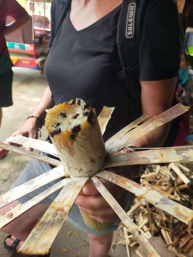 A Day TukTuk Handicrafts Bambootrain Killing&BatCaves,Sunset - Phnom Sampou and the Killing Cave: Monkeys, Viewpoints, and the Hard Part