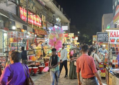 Agra: Sadar Bazar Food Market Night Walking Tour by Tuk-Tuk - Meeting your guide and riding into Sadar Bazar by tuk-tuk