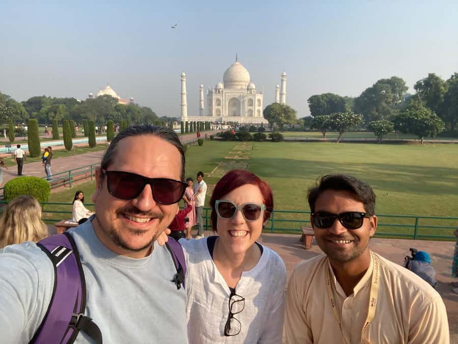 Agra: Taj Mahal Guided Tour with Tuk-Tuk - Mehtab Garden: The Across-the-River Taj View