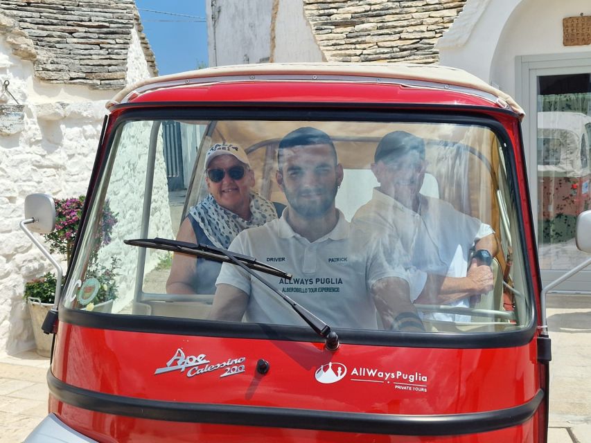Alberobello: Private Tuk Tuk Tour with Audio Guide - Why Alberobello Feels Easier by Tuk-Tuk (and More Photo-Friendly)