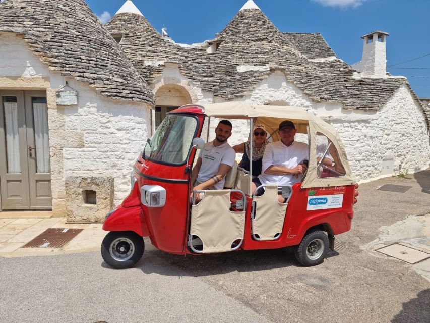 Alberobello: Private Tuk Tuk Tour with Audio Guide - Meeting at AllWays Puglia and Getting a Private-Group Setup