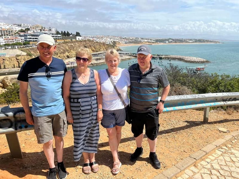 Albufeira City Tour & Best Beaches 2h (TukTuk or Jeep) - Best viewpoints and the New Town Strip angle