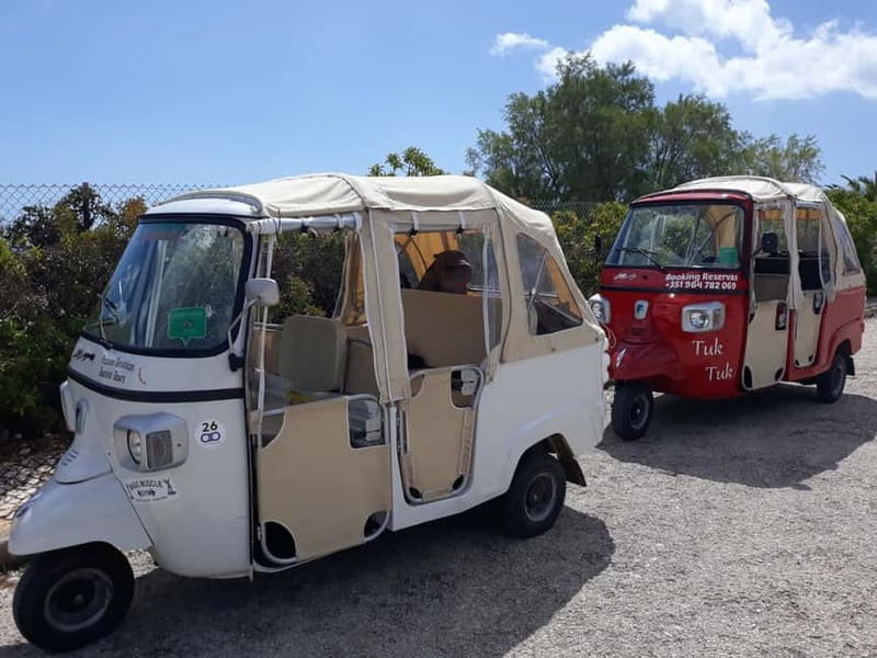 Albufeira: Guided Tour by Tuk-Tuk - Getting Picked Up in Albufeira (and Where to Meet If You’re Outside)