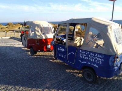 Albufeira: Guided Tour by Tuk-Tuk - Pickup from Tv. Fernão de Magalhães 8: simple start, simple end