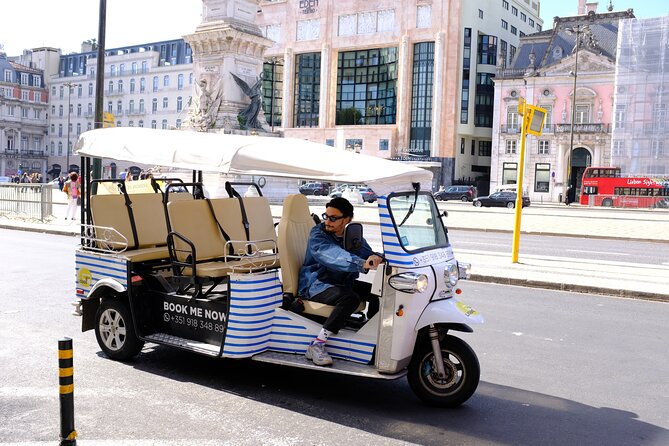 All City Premium Private Guided Tour by Tuk-Tuk in Lisbon - Starting at Hard Rock Cafe: the ride logistics that matter