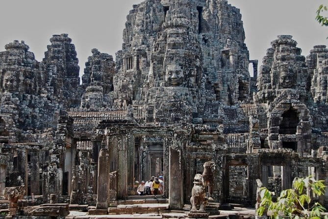 Amazing full day TUKTUK tour - Angkor Thom through South Gate: Bayon’s 49 Towers