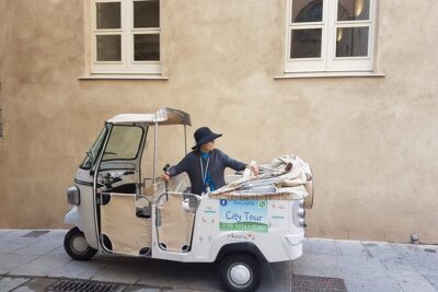 Apelisetta tuk tuk: 1 tour of Cagliari - Centro Storico: Four Historic Districts With Time for Photos