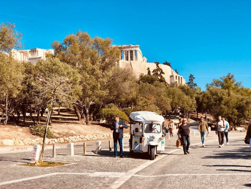 Athens: Private 3-Hour City Tour on Eco-Friendly Tuk Tuk - Mount Lycabettus: The 360-Degree City View (and the Walk You Need to Plan For)