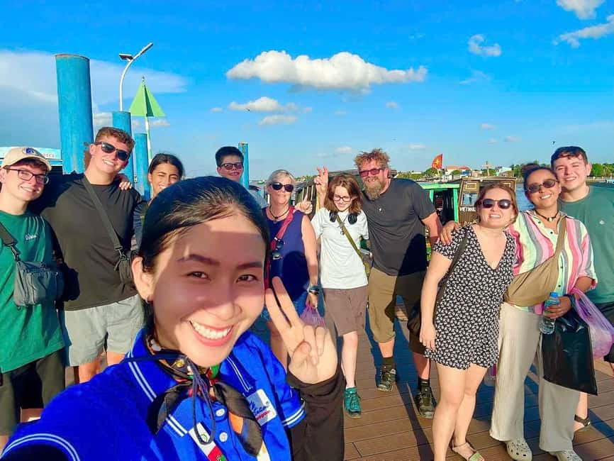 Authentic Mekong Delta: Tuk Tuk, Rowing Boat, Biking Tour - From District 1 pickup to the delta: getting there without stress