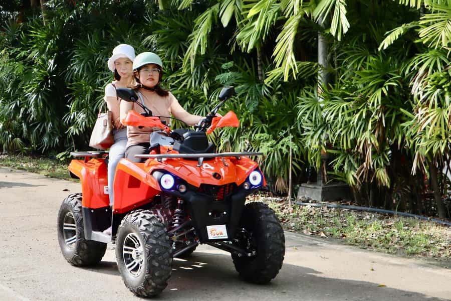 Ayutthaya: ATV Adventure with Tuk Tuk Transfer and Lunch - ATV safety briefing, helmet fit, and your first minute feeling confident