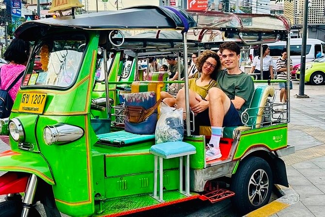 Bangkok 3-in-1 Tour: Longtail Boat,TukTuk & Street Food Adventure - Longtail Boat on the Bangkok Yai Canal Route and the Big Buddha Temple Stop