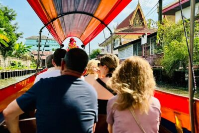 Bangkok 3-in-1 Tour: Longtail Boat,TukTuk & Street Food Adventure - Meeting Point to Wat Mangkon Finish: How the Route Works