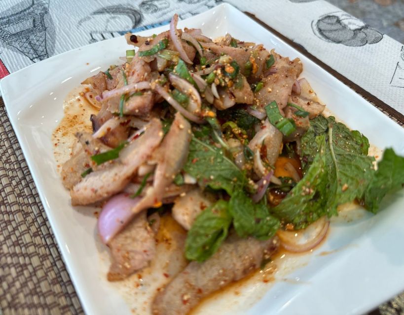 Bangkok Adventure Tuk Tuk Food Tour - Rooftop Bar Finale With Wat Arun Over the River