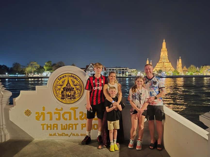 Bangkok: Bangkok's Magic Nighttime Tuk Tuk Adventure - Grand Palace at Night: Pass By for Photos, Not a Long Digression