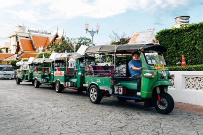 Bangkok Combo: Tuk Tuk App Pass, Chao Phraya Boat & E-sim - What You Get in the Bangkok Combo: Tuk-Tuk Pass, e-SIM, and Boat Ticket