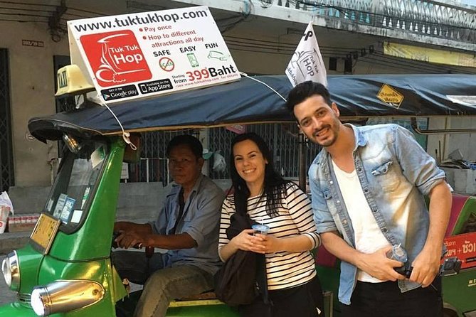 Bangkok Combo: Tuk Tuk App Pass, Chao Phraya Boat & E-sim - Stop 1: Rattanakosin (Bangkok Old City) and the Classic Temple Loop