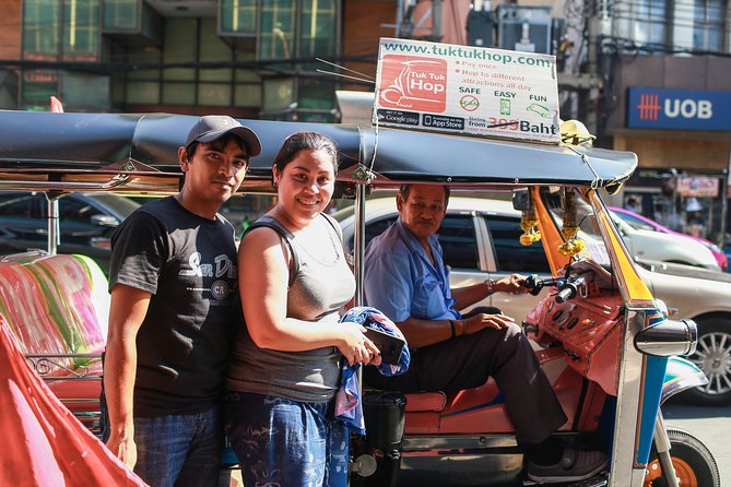 Bangkok Combo: Tuk Tuk App Pass, Chao Phraya Boat & E-sim - Stop 2: Silom for Financial District Views and Park Breaks