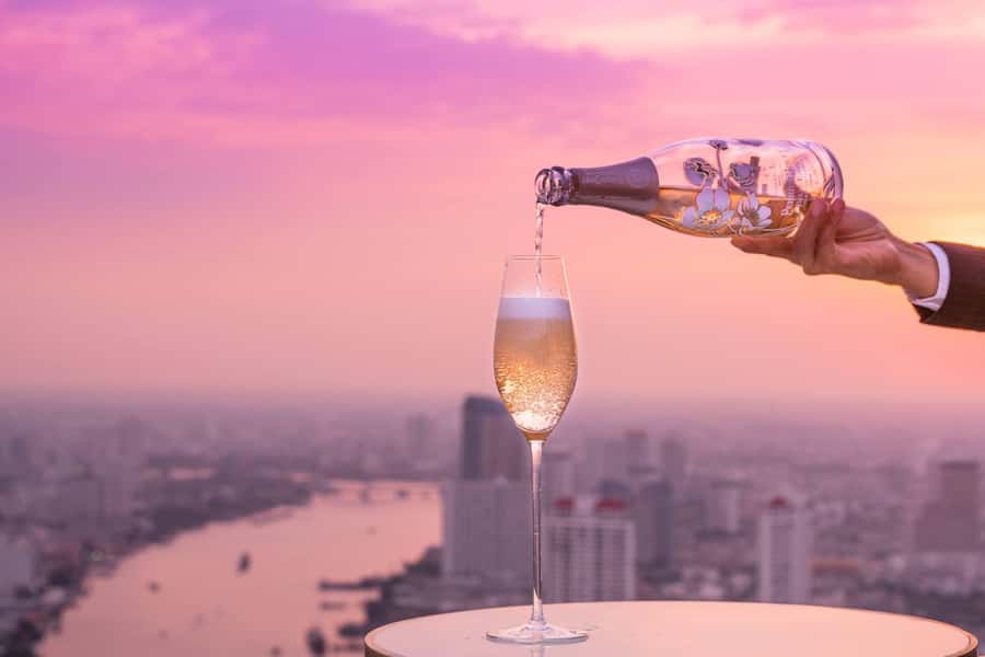 Bangkok: Lebua Sky Bar & China Town Street Food by Tuk Tuk - The Grand Palace area and other night landmarks on the route