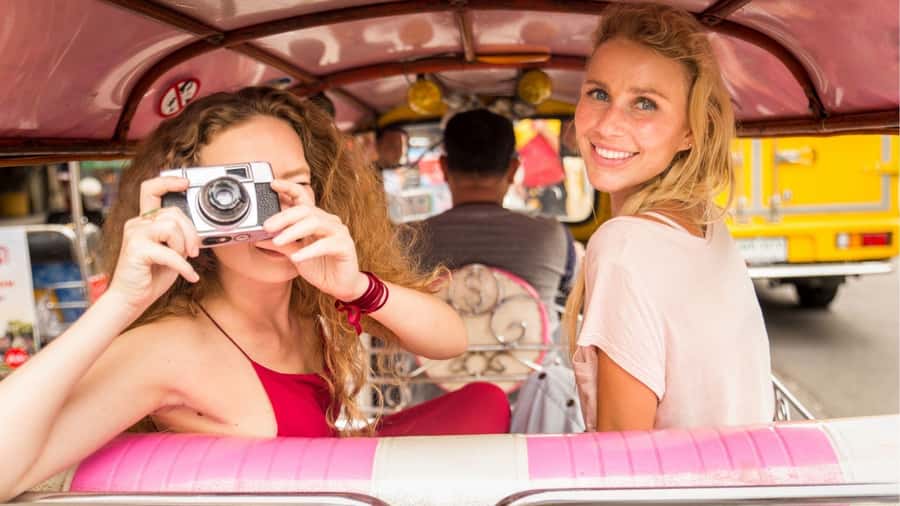 Bangkok: Lebua Sky Bar & China Town Street Food by Tuk Tuk - Wat Suthat and Sao Chingcha: temple stops that slow the pace
