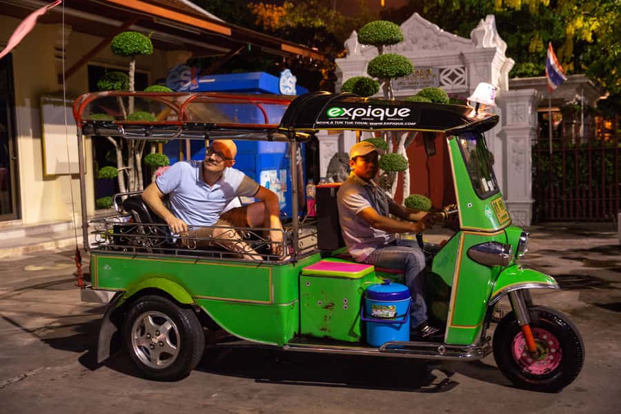 Bangkok: Markets, Temples and Food Night Tour by Tuk Tuk - Night Markets and the Flower Market That Gets Better as It Goes
