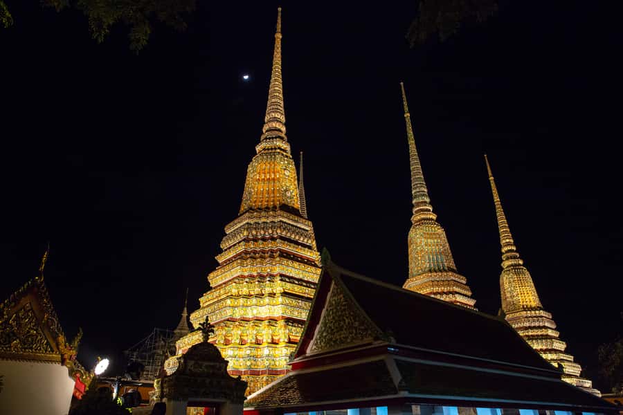 Bangkok: Markets, Temples and Food Night Tour by Tuk Tuk - Chinatown After Dark: Sweet Finishes and Real Street Energy