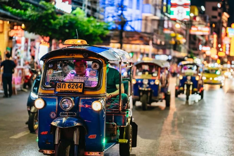 Bangkok: Midnight Food Tour by Tuk-Tuk - Tuk-tuk rides: fun, fast, and practical after dark