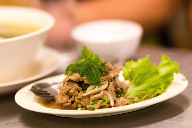 Bangkok Midnight Food Tuk Tuk Tour - Stop 2: Pathum Wan for Isaan (E-San) flavors you might miss on your own