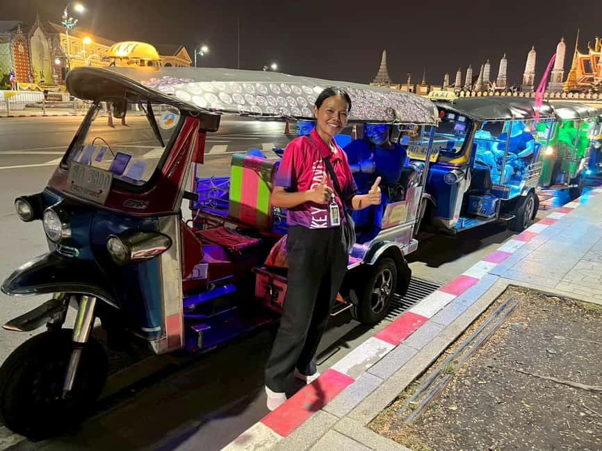 Bangkok: Tuk Tuk Adventure Chinatown Michelin Food & Temples - How Long to Choose: 1 Hour vs 2 Hours vs 3 Hours