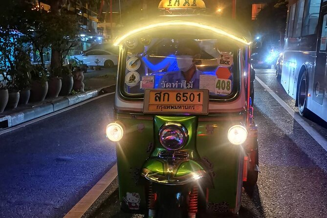 Bangkok Tuk Tuk Food Tour By Night - Tuk-Tuks at 5 PM: Why this night food route works