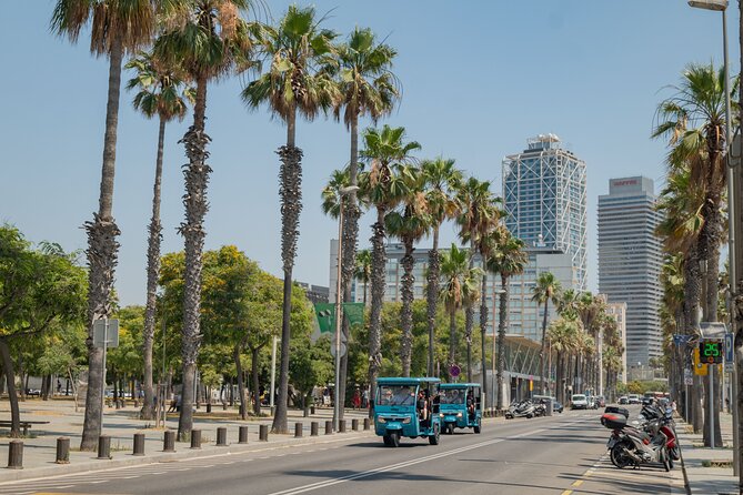 Barcelona 2 Hours Private Tuk-Tuk Tour - Port Vell: old harbor charm and modern waterfront pull