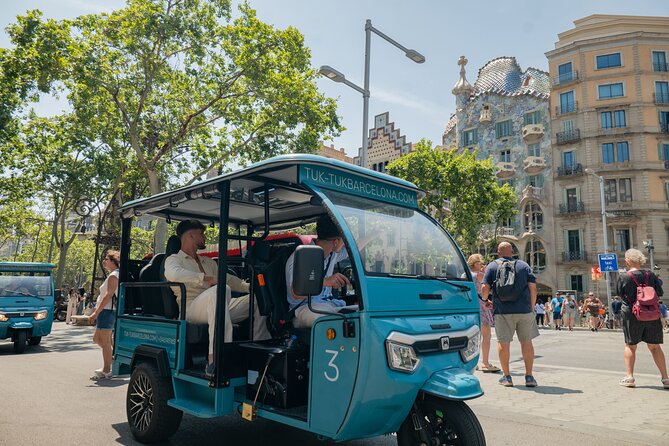 Barcelona: City Highlights Private Tuk-Tuk Tour - Port Vell, Ciutadella Park Area, Barceloneta, and the Olympic Port
