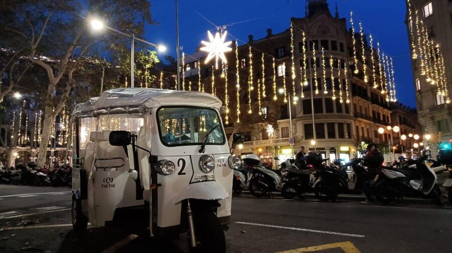 Barcelona: Private Christmas Lights Tour by Eco Tuk Tuk - Casa Batlló and Casa Milà: what you’ll gain from outside-the-building viewing