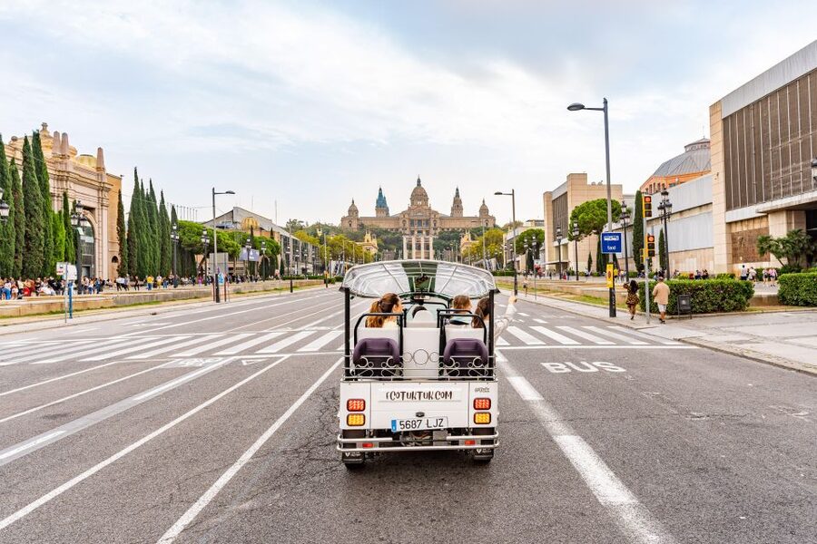 Barcelona: Private City Tour by Eco Tuk Tuk - Gothic Quarter and La Rambla: Atmosphere Without the Calf Burn