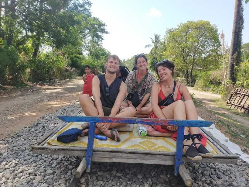 Battambang: Tuk-Tuk, Bamboo Train, Killing/Bat Caves, Sunset - Temples, monkeys, and viewpoints before sunset