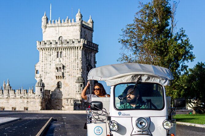 Belém Private Tuktuk Tour - The vibe: quiet, private tuktuk energy in Lisbon-to-Belém