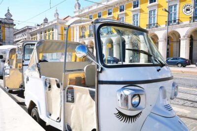 Belem Tower Tuk Tuk Tour Lisbon Old Town, City Center, Belém - Rossio Square and Santa Justa Lift: start with easy orientation