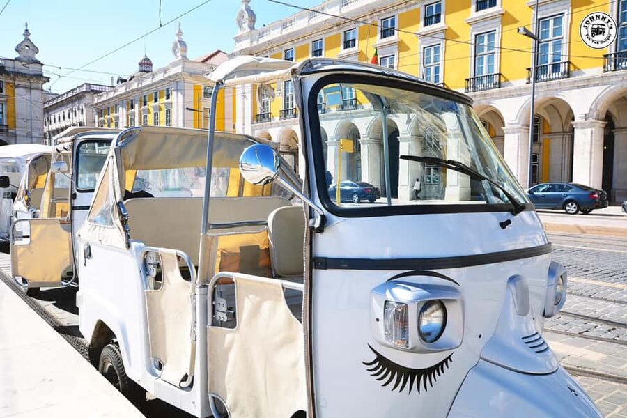 Belem Tower Tuk Tuk Tour Lisbon Old Town, City Center, Belém - Rossio Square and Santa Justa Lift: start with easy orientation