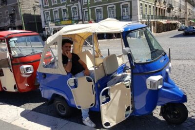 Belem Tuk Tuk Tour - Where you start in Lisbon and how the tuk-tuk keeps the pace smooth