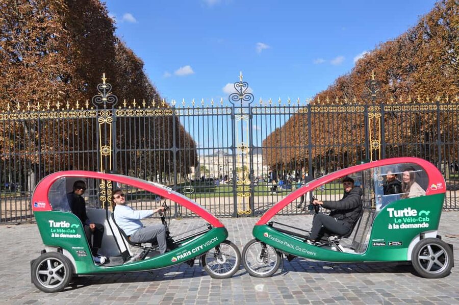 Best of Paris Private Rickshaw bike Tour with guide - Luxembourg Gardens to Saint-Germain: Classic Squares and Left Bank Atmosphere