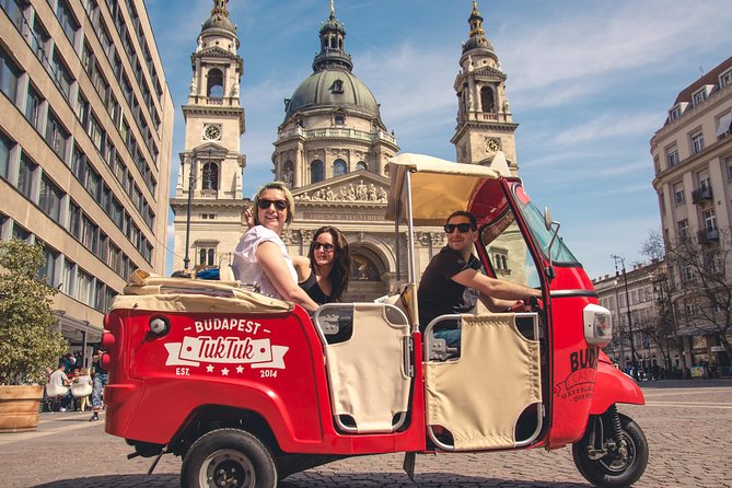 Budapest Private Tuk Tuk Half-Day Tour - Danube crossings: Liberty Bridge, Gellért Hill viewpoints, and the Shoes memorial